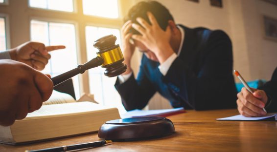 Businessman,Feels,Stressed,When,Filed,For,Bankruptcy,,Bankruptcy,And,Execution