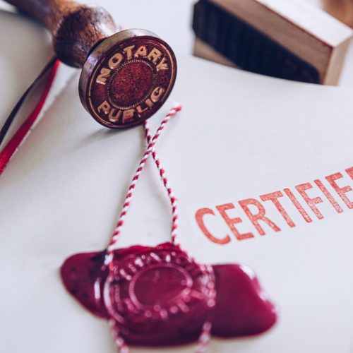 Notary,Wax,Seal,On,The,Document. Notary,Wax,Seal,On,The,Document.