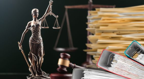 Wooden,Hammer,,Files,On,The,Judge,Table